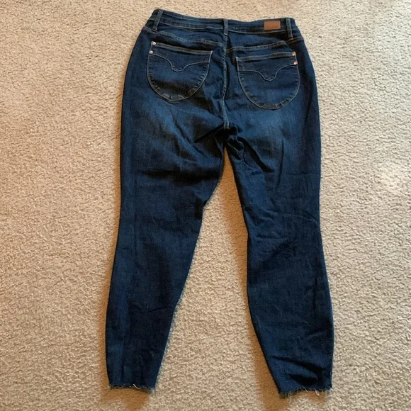 Judy Blue Los Angeles. Skinny Fit. Blue Jeans. Size 14w. - Picture 9 of 16